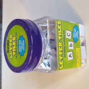 New Eureka Letter Learning Set 176 Tiles